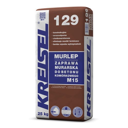 勾缝砂浆 - MURLEP 129 - Kreisel - 防水 / 用于蜂窝混凝土 / 用于石工