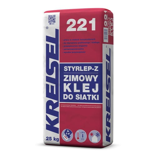 防水砂浆胶合剂 - STYRLEP Z 221 - Kreisel - 加固 / 隔热板 / 防冻