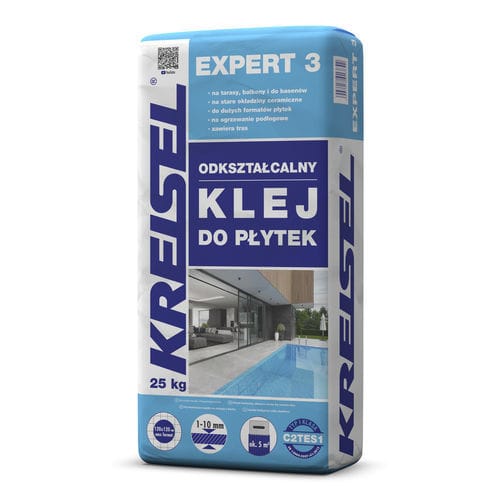 瓷砖水泥粘合剂 - EXPERT 3 - Kreisel - 用于墙壁覆层 / 用于地面