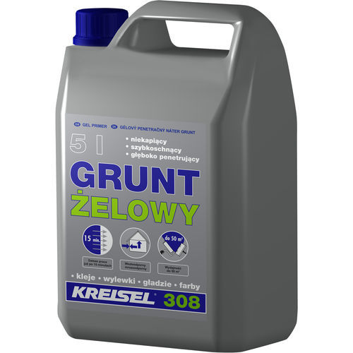 上漆底漆 - GRUNT ŻELOWY 308 - Kreisel - 用于水泥 / 灰浆 / 聚合物