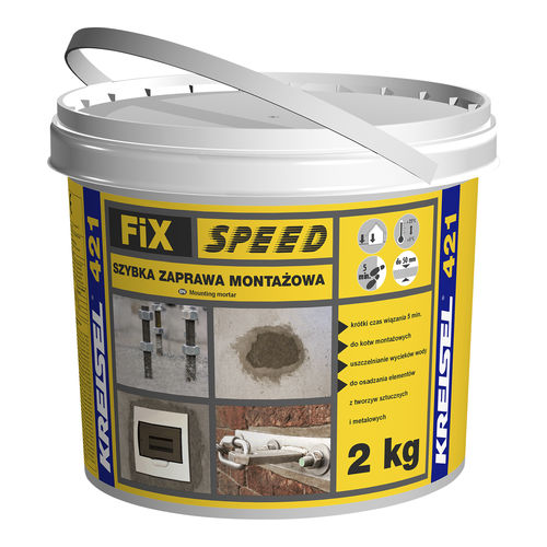 组装砂浆 - FiX SPEED 421 - Kreisel - 勾缝 / 防水 / 用于金属框架