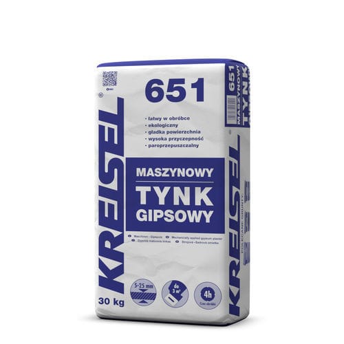 石工灰泥 - MASZYNOWY TYNK GIPSOWY 651 - Kreisel - 用于混凝土 / 矫平