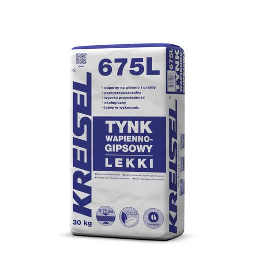 石膏涂料 - TYNK WAPIENNO&ndash;GIPSOWY 675L - Kreisel - 平滑 / 室内 / 墙面