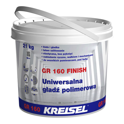光滑涂料 - GR 160 FINISH - Kreisel - 抹平 / 末道 / 室内
