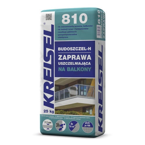 绝缘防水材料 - BUDOSZCZEL-H 810 - Kreisel - 露台 / 用于游泳池 / 淋浴