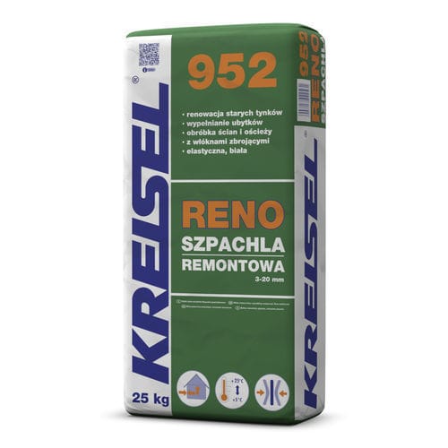 水泥基底胶合剂 - REPAIR PUTTY 952 - Kreisel - 修补 / 用于堵塞 / 用于窗户