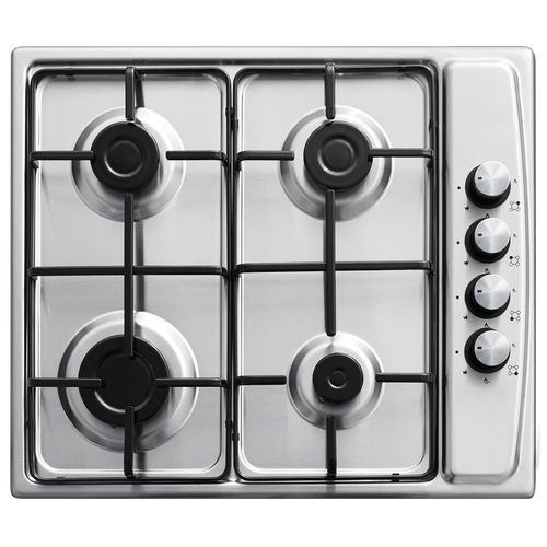 燃气灶台 - 410 INOX - Kumtel & Luxell - 4眼 / 嵌入式 / 带杠杆
