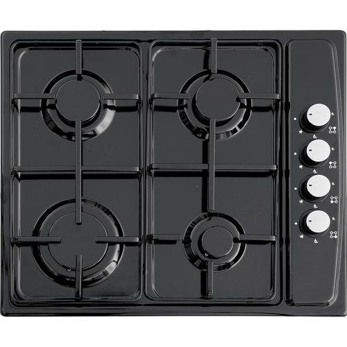 燃气灶台 - 410 BLACK - Kumtel & Luxell - 4眼 / 嵌入式 / 带杠杆