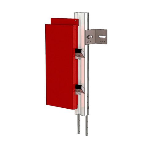 钢固定装置 - CONNEX® STANDARD - Cantori srl - 铝 / 用于壁板外墙 / 用于室外