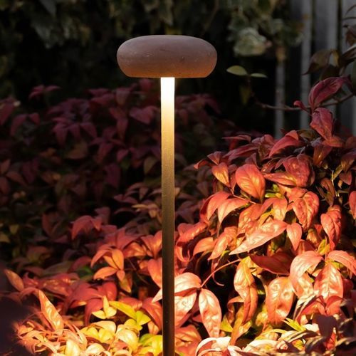 花园灯柱 - OOLITE GRIT 1112B - 9010 novantadieci - 现代风格 / 不锈钢 / LED式