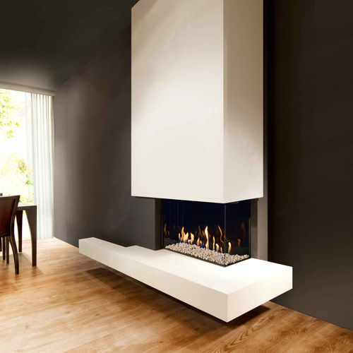 燃气壁炉 - KALFIRE ECO-LINE G65/44C - Bespoke Fireplace Designs - 嵌入式 / 转角式 / 炉膛封闭式