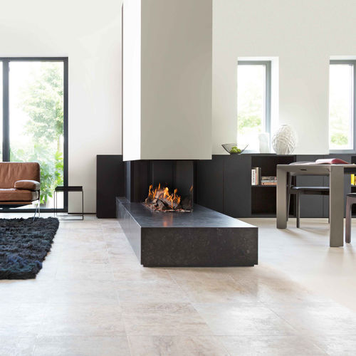 燃气壁炉 - KALFIRE PRESTIGE GP85/50R - Bespoke Fireplace Designs - 嵌入式 / 3面 / 炉膛封闭式
