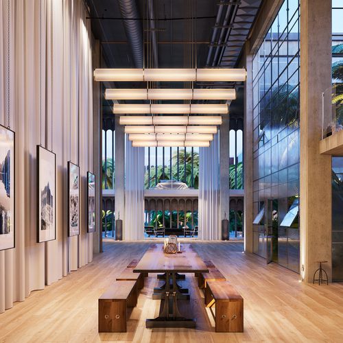 悬挂式照明设备 - ROKUA - cameron designhouse - LED式 / 线性 / 管状