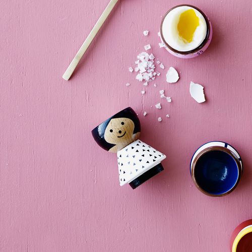 山毛榉木蛋杯 - BORDFOLK : GIRL - lucie kaas - 家用