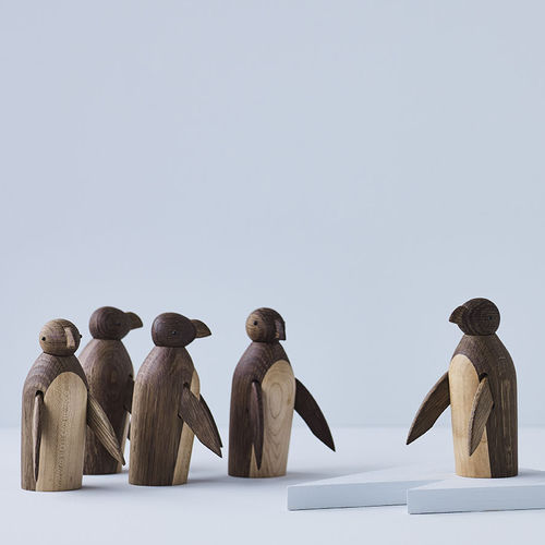 栎木雕塑 - PENGUIN - lucie kaas