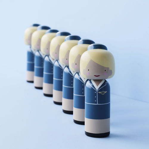 木质雕塑 - PAN AM - lucie kaas