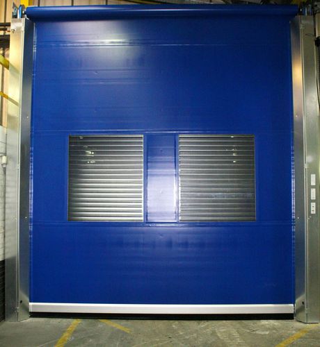 卷帘工业门 - Industrial Door Engineering - 折叠推拉式 / 金属 / PVC