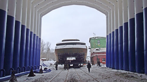 工业用途充气结构 - SHIP REPAIR FACILITY - HOLSTROY
