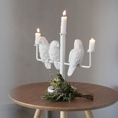铁烛台 - PARROT X CANDLE HOLDER  - Haoshi - 树脂
