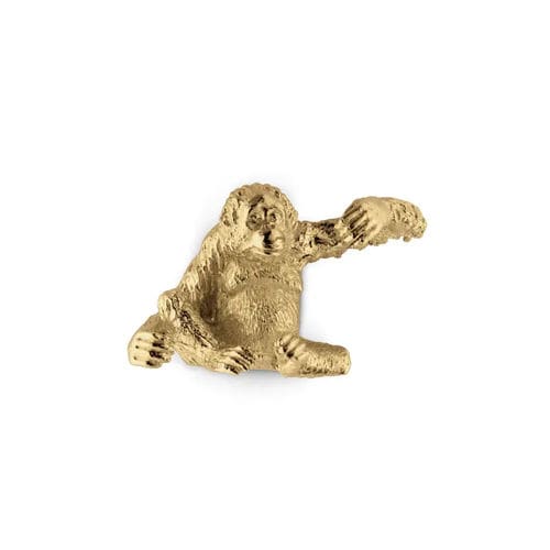 抛光黄铜家具把手 - CHIMPANZEE KD7026 - PullCast - 抛光 / 拉绒 / 做旧