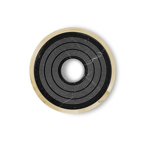 门拉手 - Hendrix TW5024 - PullCast - 黄铜 / 大理石 / 现代风格