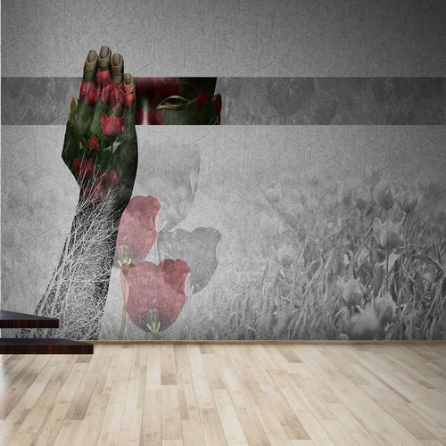 现代风格墙纸 - TULP - WallyArt - 无纺布 / 玻璃纤维 / 乙烯基
