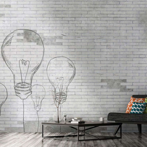 现代风格墙纸 - BULB - WallyArt - 无纺布 / 玻璃纤维 / 乙烯基
