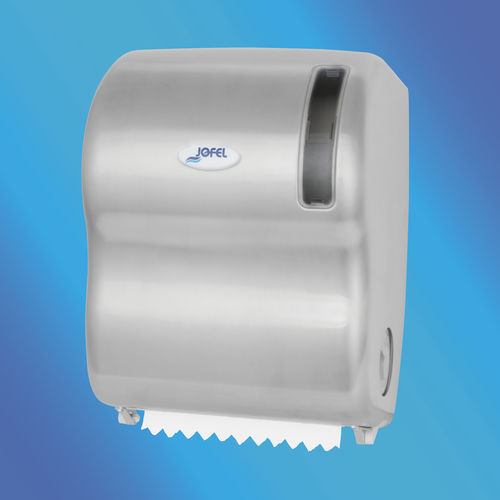 壁挂擦手纸分配器 - AG59000 - JOFEL INDUSTRIAL S.A. - 钢 / ABS / 电子