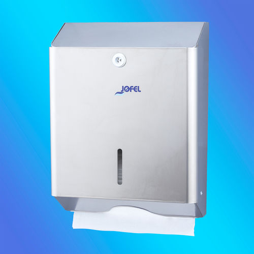 壁挂擦手纸分配器 - AH14000 - JOFEL INDUSTRIAL S.A. - 钢 / 商用
