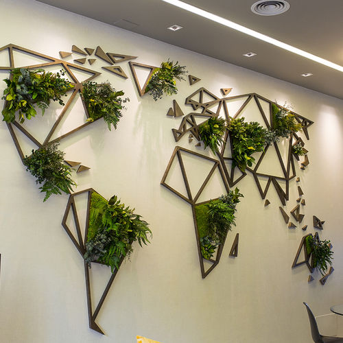 稳定植物画框 - WIRE WORLD - Greenarea - 苔藓 / 天然 / 树叶