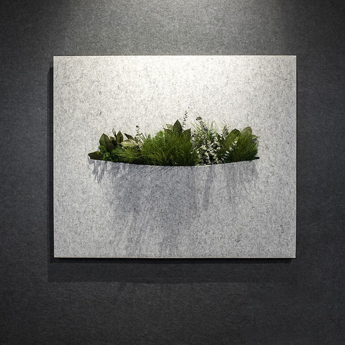 墙面隔音板 - OTOgreen Wall - Greenarea - 用于壁板 / 吸声织物 / 聚酯纤维
