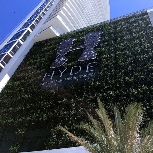 活植物绿植墙 - BASIC WALL® - GSky Plant Systems, Inc. - 定制 / 天然 / 树叶