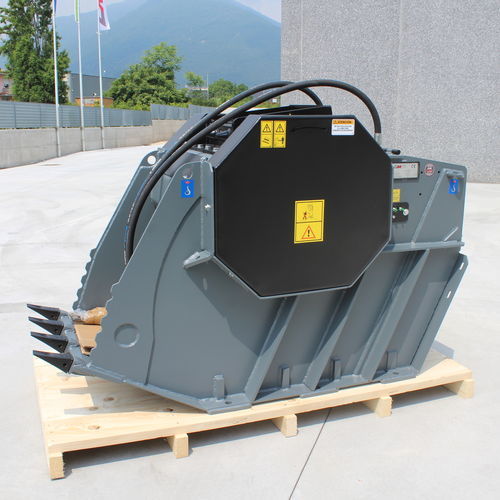 碎石机箕斗 - CBF 60  - CM Srl - 装卸机 / 挖掘机 / 滑移装载机