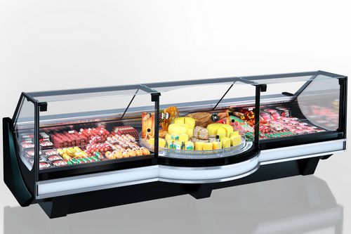 柜台冷藏展示柜 - MISSOURI COLD DIAMOND MC 126  - Hitline - 用于肉店 / 带照明 / 冷冻食品
