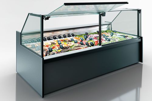 柜台冷藏展示柜 - MISSOURI MC 120 FISH - Hitline - 用于商店 / 带照明 / 冷冻食品