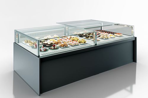 柜台冷藏展示柜 - MISSOURI MC 120 PATISSERIE - Hitline - 用于商店 / 带照明