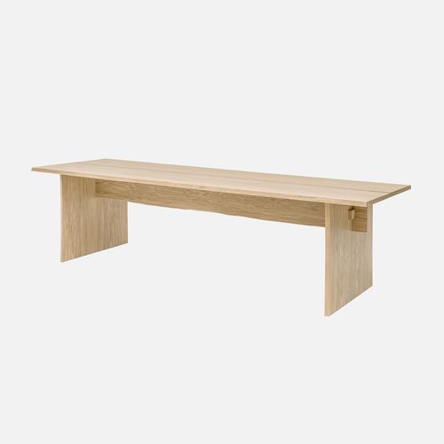 现代风格餐桌 - BOOKMATCH - hem - 栎木 / 实木 / 长方形