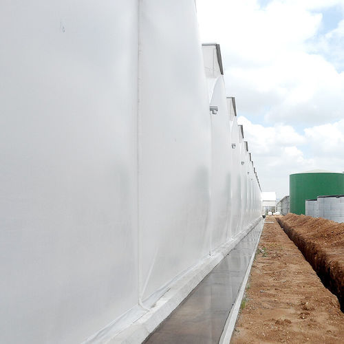 温室薄膜 - INFLATABLE ROOF  - ULMA Agricola - 塑料 / PVC / 白色