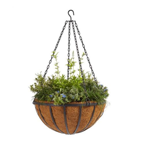钢园艺花盆 - LARGE ENGLISH - PLANTERS UNLIMITED - 悬挂式 / 圆形 / 商用