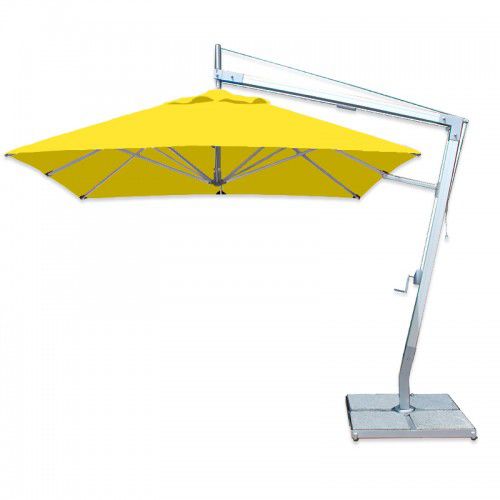 边柱遮阳伞 - SANTA ANA-2.6M-SIDE-WIND-SQUARE - Bambrella - 铝制 / 聚酯 / 商用