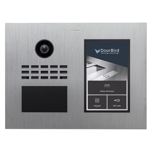 不锈钢可视对讲机 - D31TDH - DoorBird - 住宅 / 用于商业建筑 / 明装