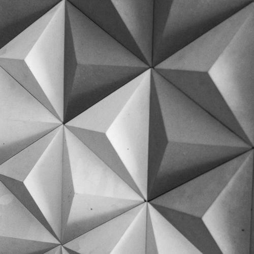 混凝土瓷砖 - 3D PYRAMIDS - Slabb - Architectural Concrete - 3D / 天然饰面 / 室内