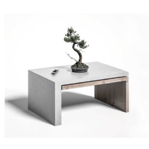 现代风格茶几 - LIGNUM - Slabb - Architectural Concrete - 木质 / 混凝土 / 长方形