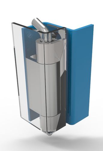 门铰链 - Z100 - EURO-LOCKS - 用于家具 / 钢 / 商用