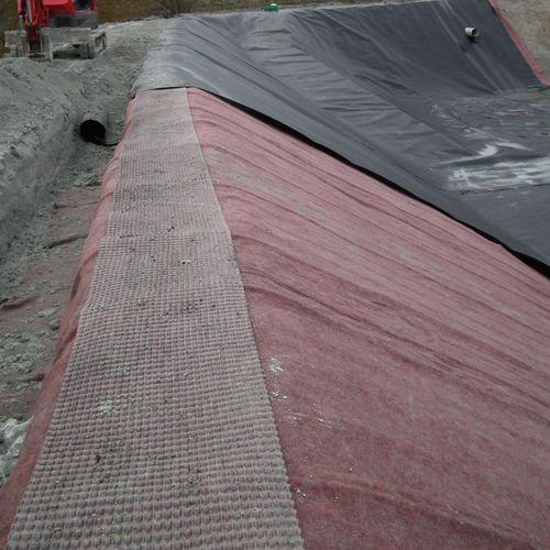 排水土工复合材料 - DRAINTUBE FT - Afitexinov - 防护 / 加固 / 用于地基加固
