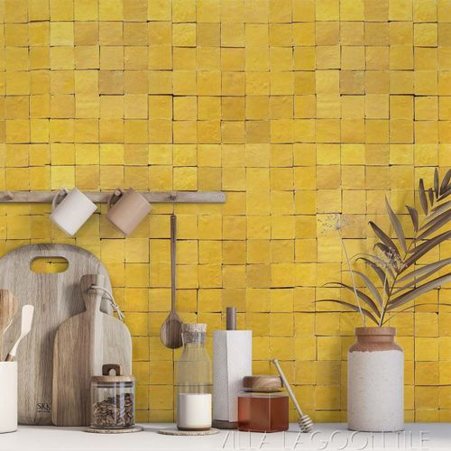 黏土马赛克 - GOLDENROD - Villa Lagoon Tile - 哑光 / 室内 / 浴室