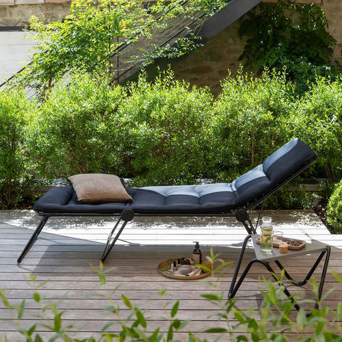 现代风格日光浴躺椅 - Siesta L Air Comfort® - Lafuma Mobilier - 布料 / 钢 / 花园