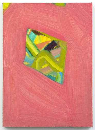 装饰油画 - FOREIGN BODY: PINK MOUNTAIN - San Polo Art Gallery | Contemporary Art & Design i - 抽象风格 / 美术馆