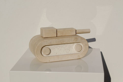 大理石雕塑 - GAME. NO WAR: TRAVERTINE - San Polo Art Gallery | Contemporary Art & Design i - 户外 / 商用