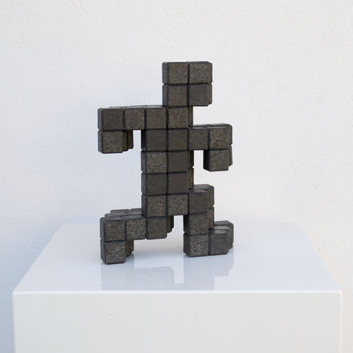 石材雕塑 - PIXEL 3D "HOMINID IN MOTION" - San Polo Art Gallery | Contemporary Art & Design i - 户外 / 商用